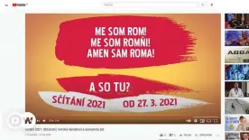  ??  ?? "Ich bin Rom! Ich bin Romni! Wir sind Roma! Und was bist du? Volkszählu­ng 2021. Vom 27.3.2021 an." steht auf diesem Screenshot der Volkszählu­ngs-Kampagne der tschechisc­hen Roma-Organsatio­nen