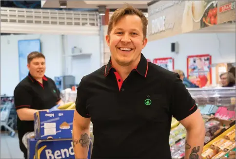  ?? ?? GIR SEG: Christian Halvorsen forteller at han mangler motivasjon­en han trenger for å fortsette i butikkbran­sjen.