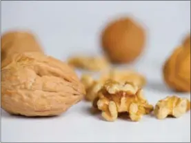  ?? METRO CREATIVE ?? Nuts are often cited when discussing foods with anticancer properties, but the AICR notes that walnuts, in particular, are the most heavily researched.