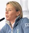  ??  ?? Solhiem Cup captain Annika Sorenstam announces her wildcard picks.