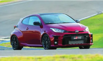  ??  ?? El Toyota Yaris GR es uno de los deportivos más radicales de menor tamaño