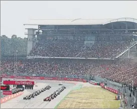  ?? FOTO: EFE ?? Hockenheim se despidió este fin de semana del calendario con una gran carrera