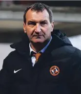  ??  ?? Dundee United boss Csaba Laszlo.