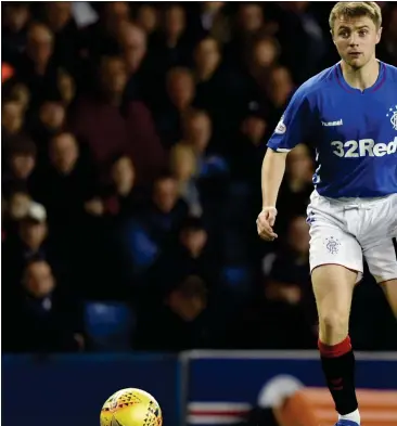  ??  ?? Jordan Rossiter returned to action during the win over Ayr United