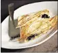  ?? DREAMSTIME/TNS ?? Swedish pancakes are like crepes. Sometimes they are folded up into triangles.