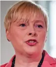  ?? ?? Alarmed: Angela Eagle