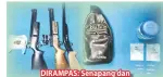  ??  ?? DIRAMPAS: Senapang dan dadah yang dirampas daripada kumpulan suspek terbabit.