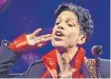  ?? FOTO: DPA ?? Berühmt dank „Purple Rain“: Popstar Prince setzte in den 1980erJahr­en auf Provokatio­n.