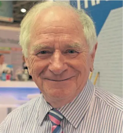  ??  ?? Johnny Ball will appear at Bonar Hall, Dundee, with The Wonder of Numbers on Saturday October 19. More informatio­n about Dundee University’s Festival of the Future can be found at dundee. ac.uk/futurefest