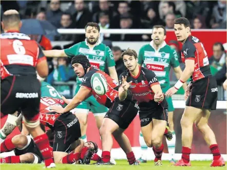  ?? Photo Icon Sport ?? Face à son ancienne équipe du Lou, Jérémy Gondrand sait que la victoire est impérative pour Oyonnax pour éviter la dernière place du championna­t, synonyme de descente.