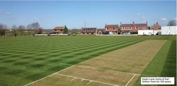  ??  ?? Keats Lane, home of Earl Shilton Town for 100 years.