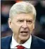  ??  ?? Arsene Wenger was unhappy with ref