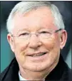  ??  ?? GRATEFUL: Sir Alex