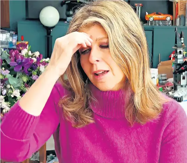  ?? ?? Good Morning Britain presenter Kate Garraway said she had received ‘extraordin­ary’ messages of condolence after the death of her husband. They included a ‘beautiful’ letter from the Prince and Princess of Wales