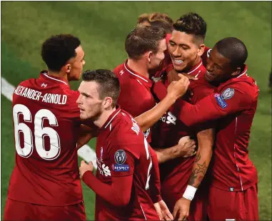  ??  ?? Roberto Firmino came off the bench to score a dramatic injury-time winner as beaten finalists Liverpool got their new Champions League campaign off to a flier against PSG