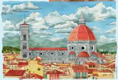 En la maleta del ilustrador Joaquín González Dorao nunca faltan sus  acuarelas - PressReader