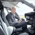  ??  ?? Britain’s Prince William sits in the cockpit of his East Anglian Air Ambulance (EAAA) H145 helicopter, in this photograph released in London on Tuesday.