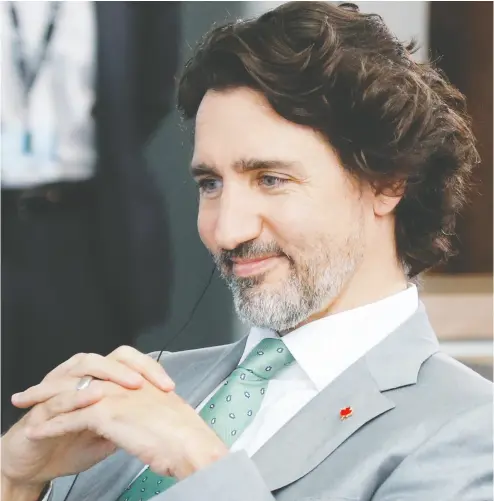  ?? PHIL NOBLE / POOL / REUTERS FILES ?? Wherever you look, Prime Minister Justin Trudeau’s economic agenda is premised on fallacies and relies on intentions that sound nice instead of policies that actually make sense, Matthew Lau writes.