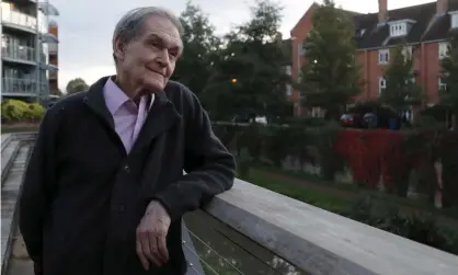  ?? Photograph: Frank Augstein/AP ?? Roger Penrose, winner of the 2020 Nobel prize for physics, Oxford, October 2020.