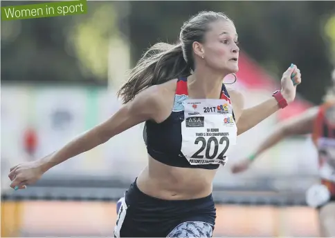  ?? Picture: Gallo Images ?? ON A MISSION. Rikenette Steenkamp is hoping to cause an upset at IAAF World Championsh­ips.