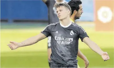  ?? Albert Gea / Reuters ?? Martin Odegaard se marcha cedido al Arsenal hasta final de temporada.