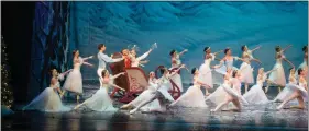  ?? COURTESY MBC ?? This year’s edition of The Nutcracker features one of the largest casts ever.