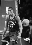  ?? MARCIO JOSE SANCHEZ
THE ASSOCIATED PRESS ?? Pascal Siakam can play either centre or power forward, depending on the Raptors’ needs.