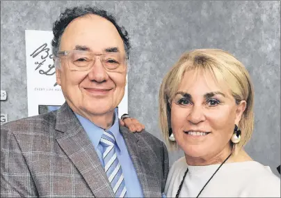  ?? UNITED JEWISH APPEAL VIA CP ?? Police say they believe Canadian billionair­e businessma­n Barry Sherman and his wife, Honey, were both murdered.