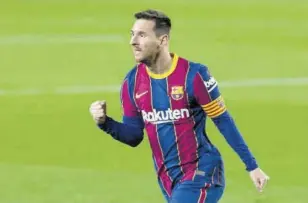  ?? //JAVI FERRÁNDIZ ?? Leo Messi sigue siendo un seguro de gol temporada tras temporada