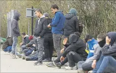  ??  ?? These immigrants travelled to Kent in a lorry destined for Gomez fruitpacke­rs in Canterbury