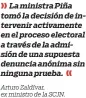  ?? Arturo Zaldívar, ex ministro de la SCJN. ?? La ministra Piña tomó la decisión de intervenir activament­e en el proceso electoral a través de la admisión de una supuesta denuncia anónima sin ninguna prueba.
