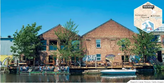  ??  ?? Regent’s Canal. Picture / Getty Images