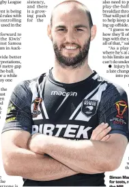  ?? Picture / Photosport ?? Simon Mannering backs one ref for tests, rather than two used in the NRL.