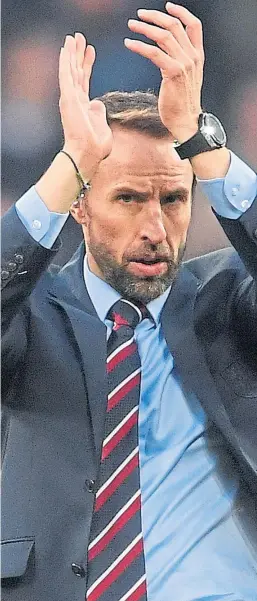  ?? Picture: Getty. ?? Gareth Southgate has enjoyed a successful 2018 with England after leading them to the Nations League finals.