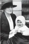  ??  ?? Lifelong service: Bobo with Elizabeth in 1927