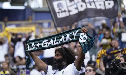  ?? Photograph: Ashley Landis/AP ?? Galaxy fans have protested against club leadership in recent months.