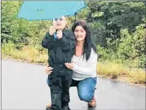  ?? SUBMITTED PHOTO ?? Natasha Vickers, pictured in a recent photo with her five-year-old son Hudson, said she’s upset that neither the school, the school board nor the RNC will give her more informatio­n about an incident involving her son and a staff member at Admiral’s Academy in Kelligrews.