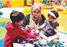  ??  ?? Samihah Zaman with her son and daughter. Despite the challenges, the UAE will always be home, she says.