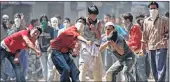  ??  ?? The Supreme Court said stone pelting must stop.
