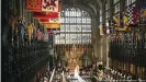  ??  ?? Only 30 mourners will be allowed to attend the funeral service at St George's Chapel in Windsor Castle