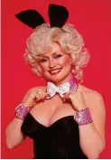 ?? ?? Ample bosom: The famously bathykolpi­an Dolly Parton