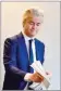  ??  ?? Geert Wilders