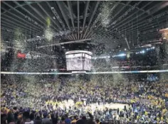  ??  ?? MUDANZA. El Oracle Arena dejará de ser su casa en el curso 2019-20.