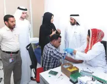  ??  ?? WAM The RTA Clinic compiles applicatio­ns and arranges for DHA’s medical team to do the required tests in-house.