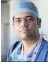  ??  ?? Surgeon Naveen Cavale