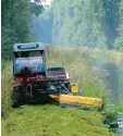  ?? Foto: Günther Groß ?? Die Naturschut­zallianz kritisiert die jüngsten Mäharbeite­n der Stadt am Lochbach.