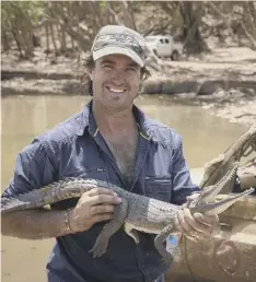  ??  ?? 0 Matt Wright is devoted to keeping crocodiles safe