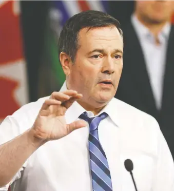  ?? IAN KUCERAK ?? Most Albertans understand that “we all have a role to play in limiting the spread of this disease,” says Premier Jason Kenney. “But, sadly, not everyone seems to get it.”