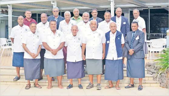  ?? Picture: JOVESA NAISUA ?? The Masi ni Vanua o Lau at the Holiday Inn in Suva on Tuesday.