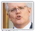  ??  ?? Scott Morrison.